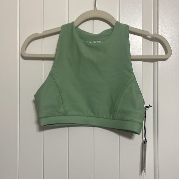 NWT WeWoreWhat RacerBack Bra Sz S - Picture 2 of 5